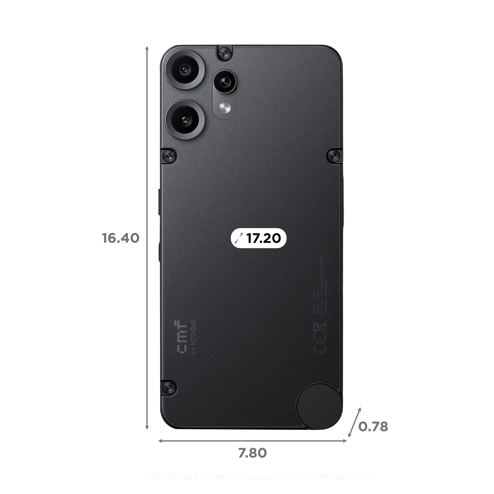 Buy Nothing CMF Phone 2 Pro 5G (8GB RAM, 128GB, Black) Online - Croma